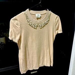 Kate Spade embellished sweater. Size small but wears like a 0 size. Very petite